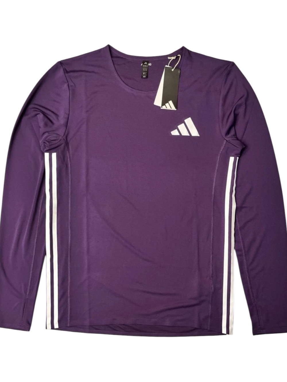 Adidas Adizero Pro Elite Promo Long Sleeve Running Shirt JP3794 Mens Size Medium